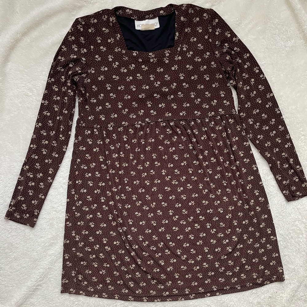 Vintage rose print dress